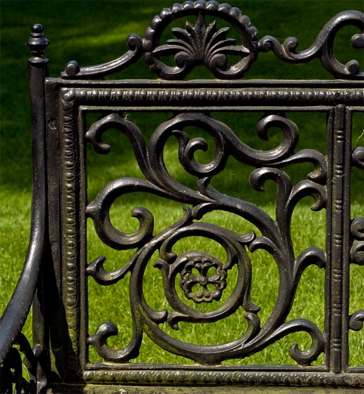 American Cast-iron Bench 1