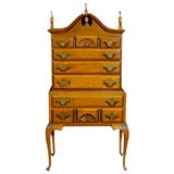 MINIATURE QUEEN ANNE STYLE MAHOGANY HIGHBOY