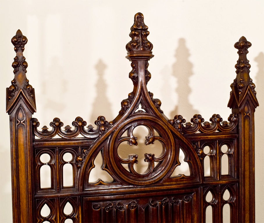 antique bishop's chair