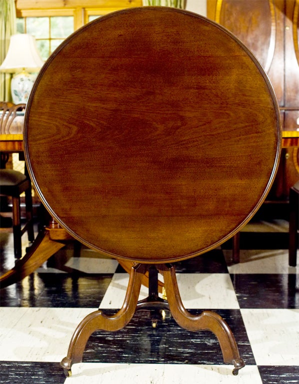 Mahagoni-Tisch mit Klappplatte (Viktorianisch)