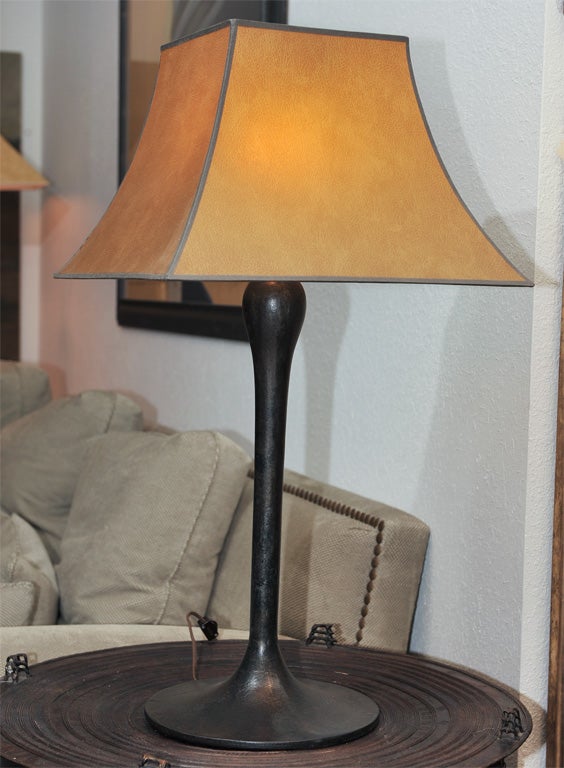 Cast Bronze French Lamp