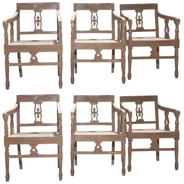 6 Maharaja Chairs