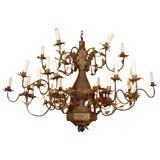 Italian Tole chandelier