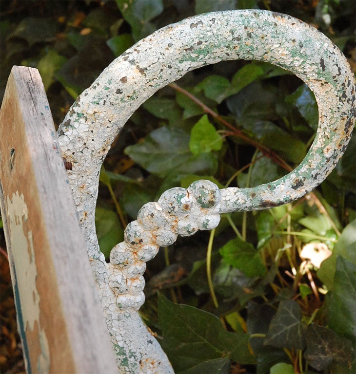 19th Century Iron Rattlesnake Bench For Sale 1