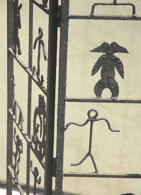 Wrough Iron Screen 1