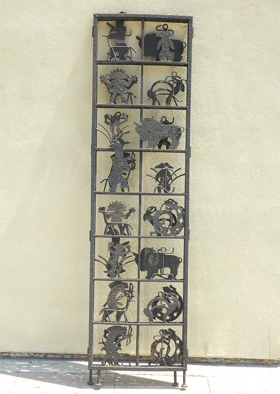 Wrough Iron Screen 4