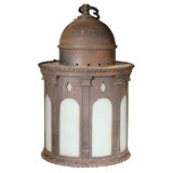 Vintage Iron Hall Lantern