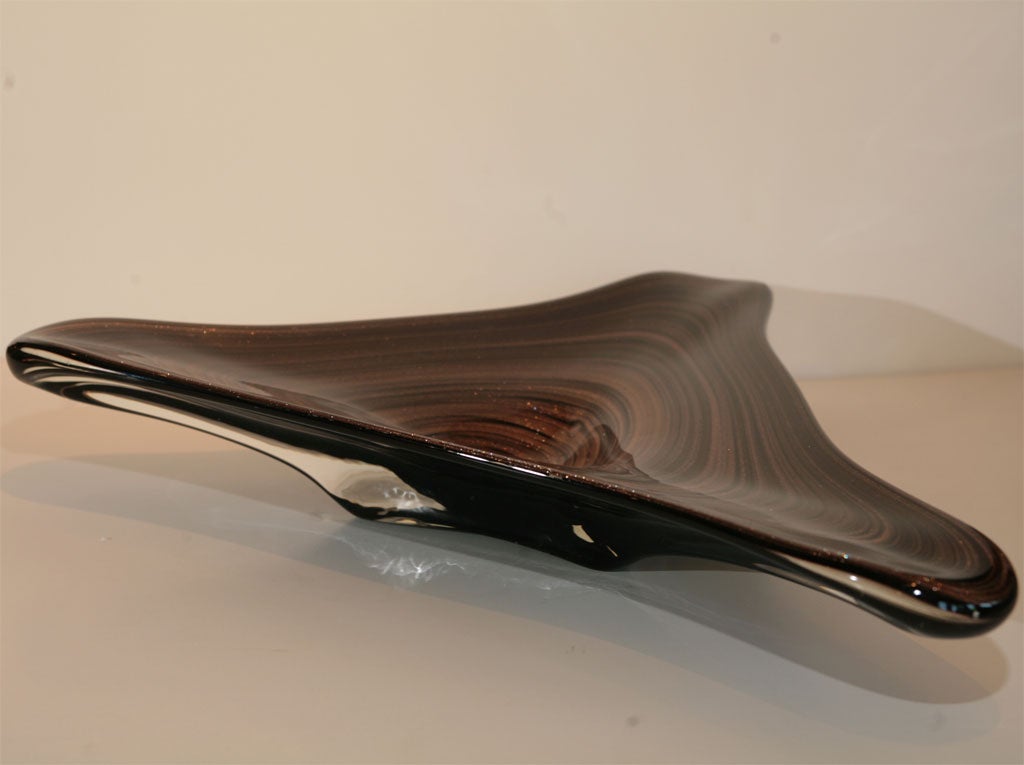 Muraon Glass Flat Bowl