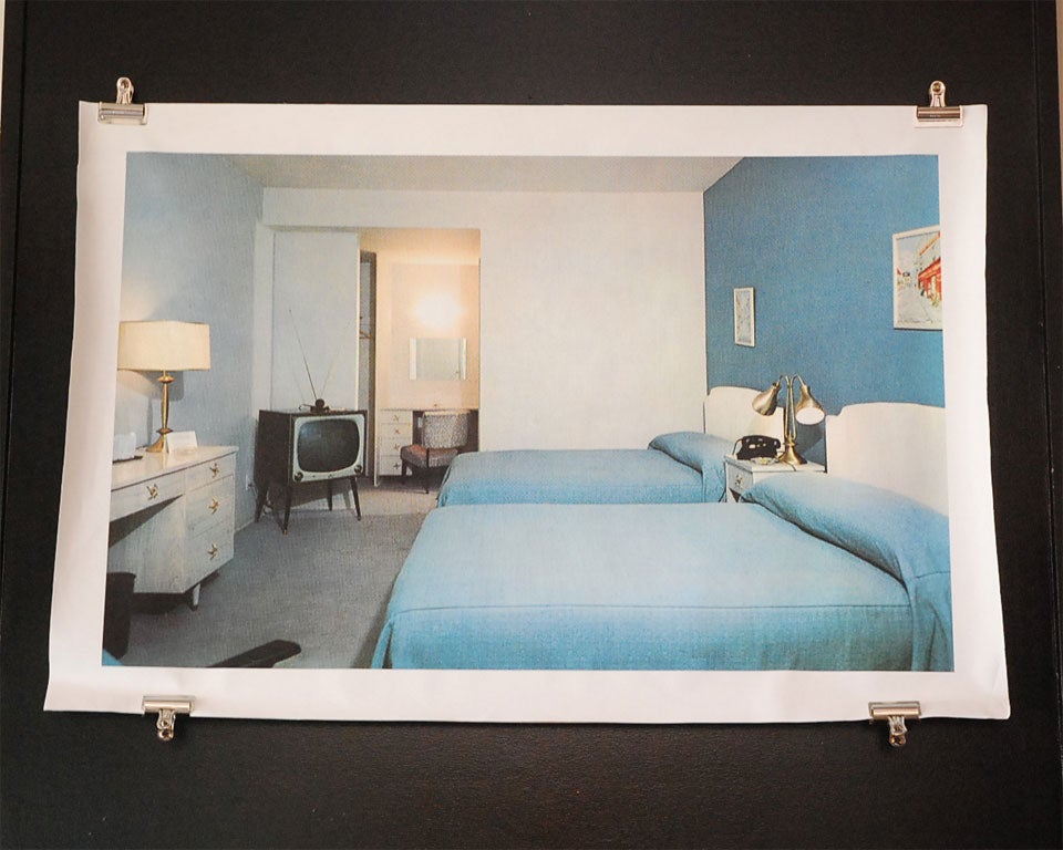 Motel Room Study #103, Canvas Print by Christopher Flach