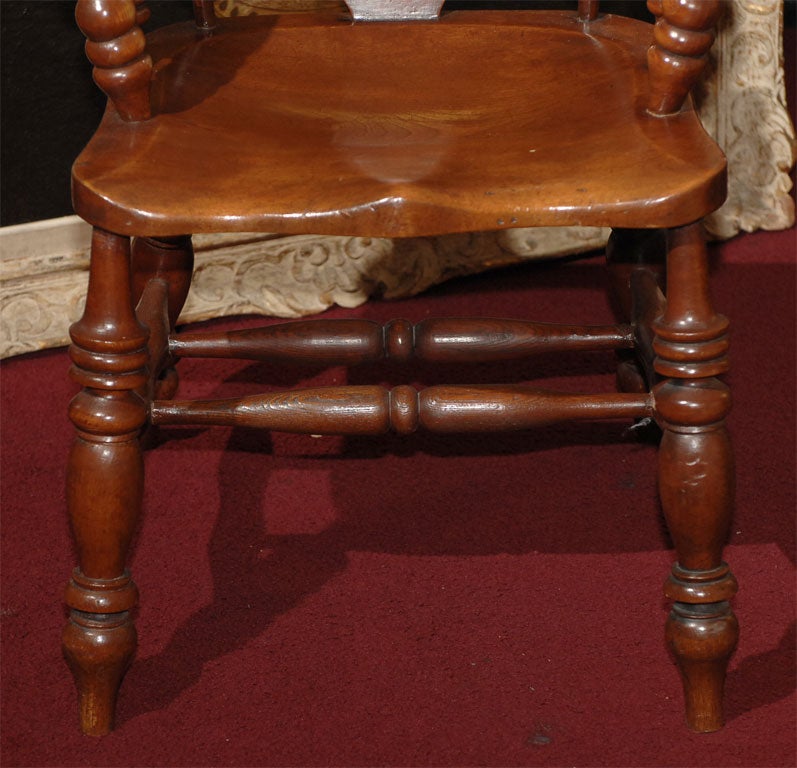 Large English Bow-back Windsor Chair 2