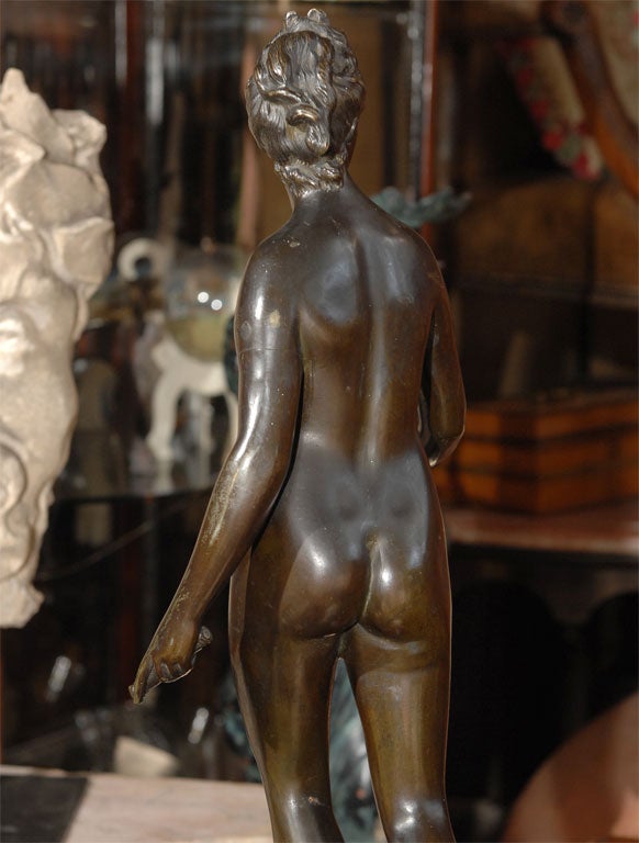 19th Century Bronze Sculpture of Diana 3