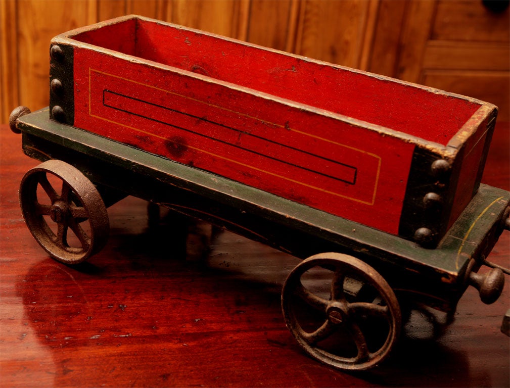 Pine Toy train