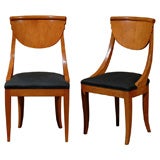 Set of 8 Biedermeier Dining Chairs