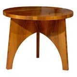 Arched leg deco table