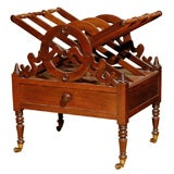 English Mahogany Canterbury