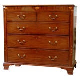 Late George III Style Mahogany Chest of Drawers