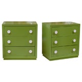 Pair of Green Chests