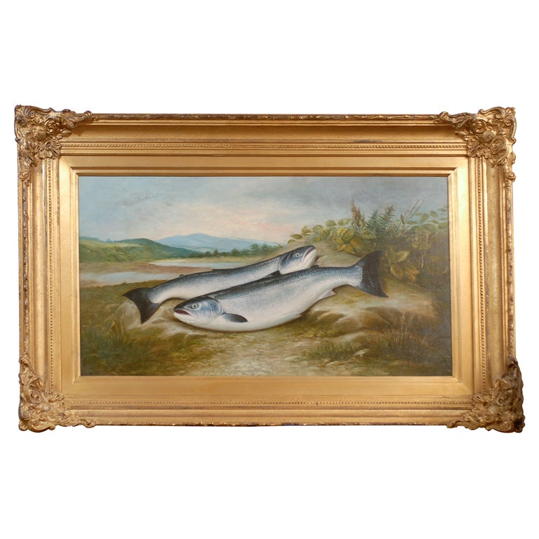 Sporting Oil Painting - 19th century For Sale