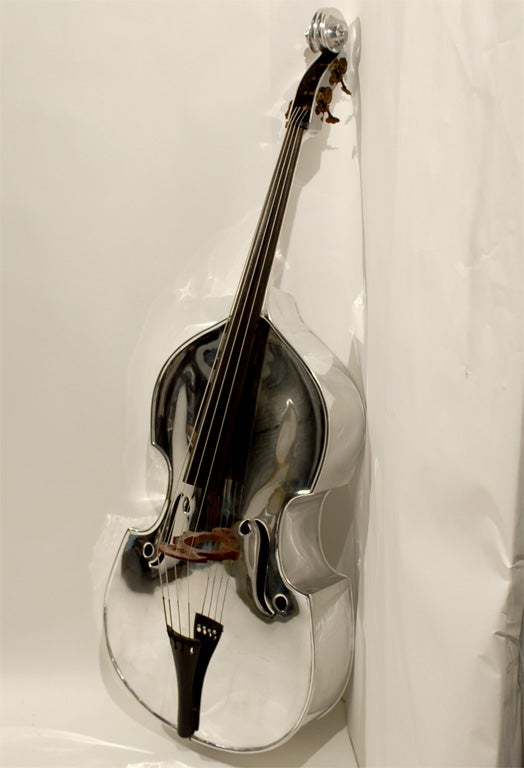 Incredible Aluminum Double Bass, circa 1930 2
