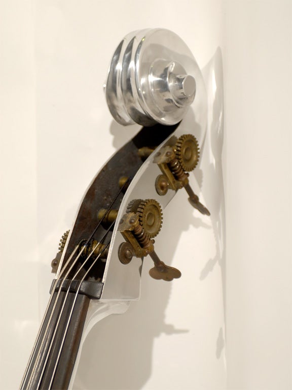 Incredible Aluminum Double Bass, circa 1930 3
