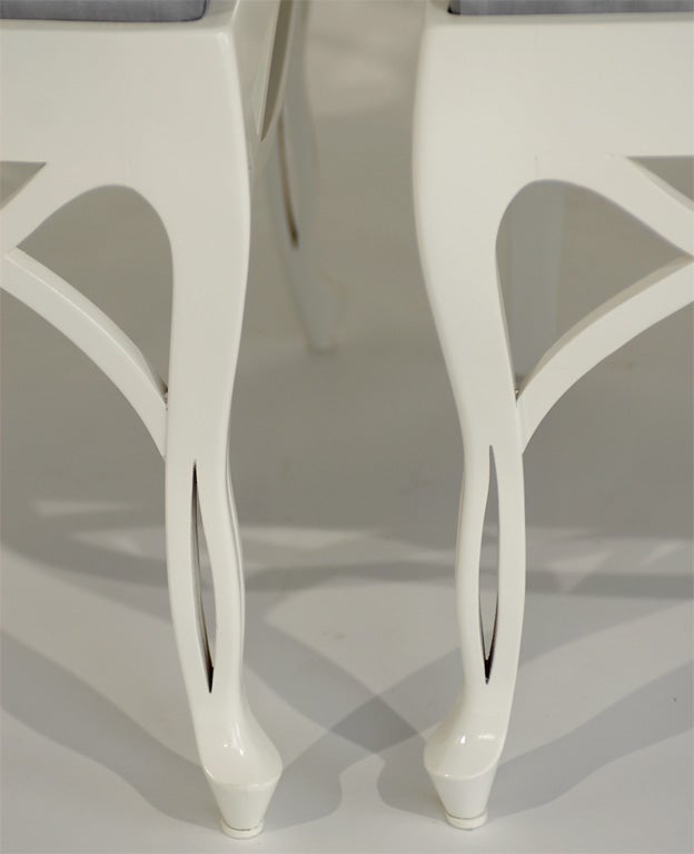 Mid-20th Century Pair of Frances Elkins Loop Chairs