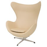 60’s vintage Arne Jacobsen Leather Egg Chair