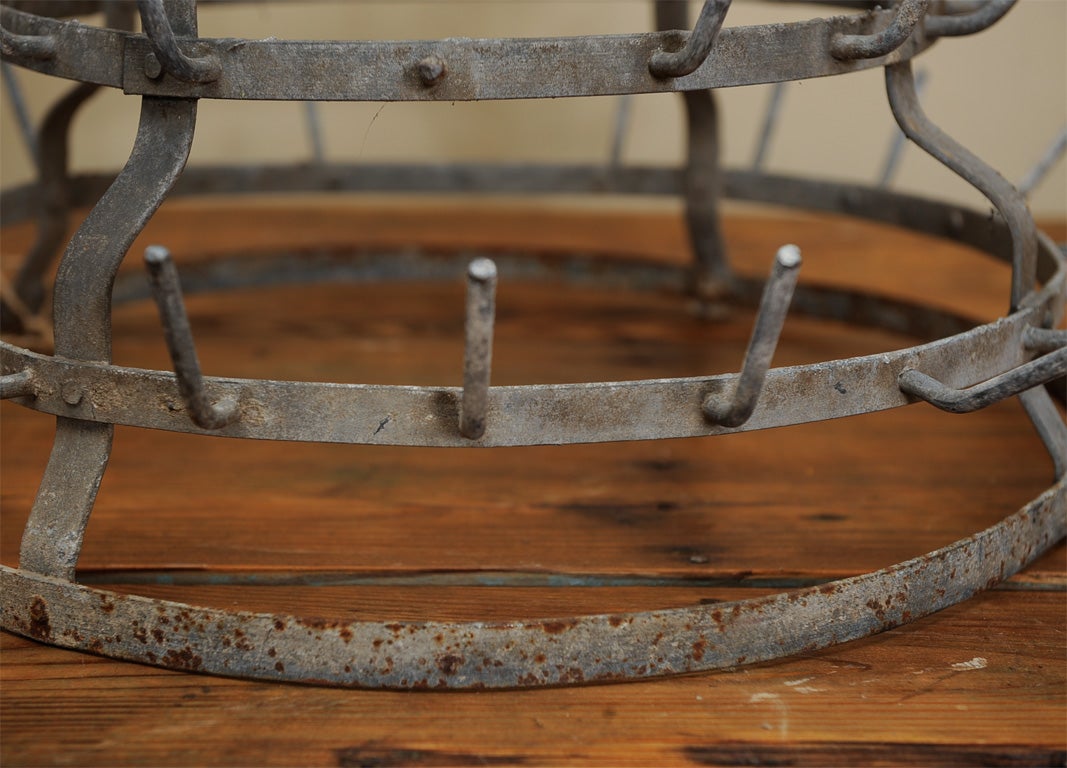 Zinc Bottle Drying Rack For Sale