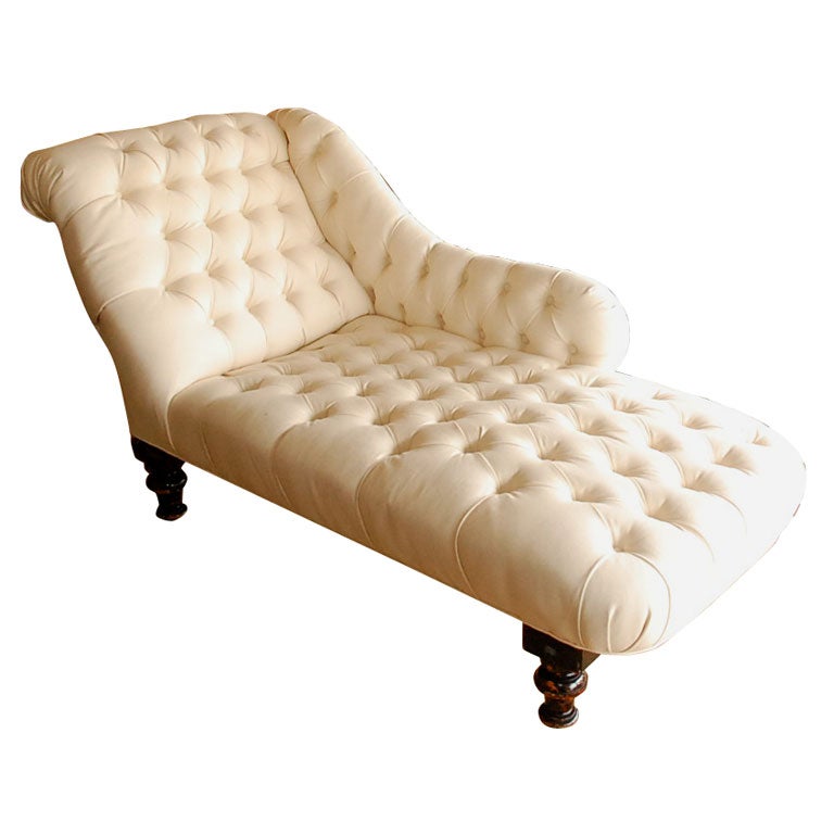 French 1920's Chaise Lounge at 1stdibs
