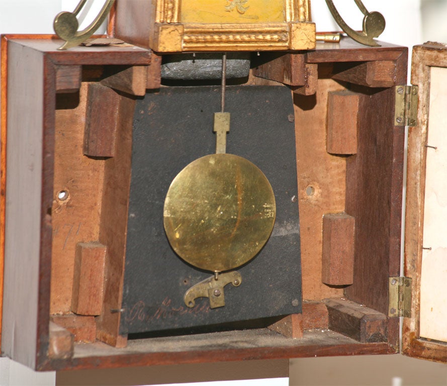 New England Banjo Clock Ca.1820 1