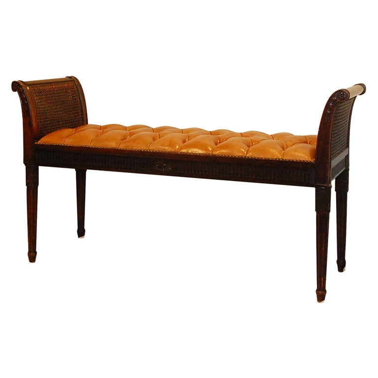 Etruscan Style Piano Bench