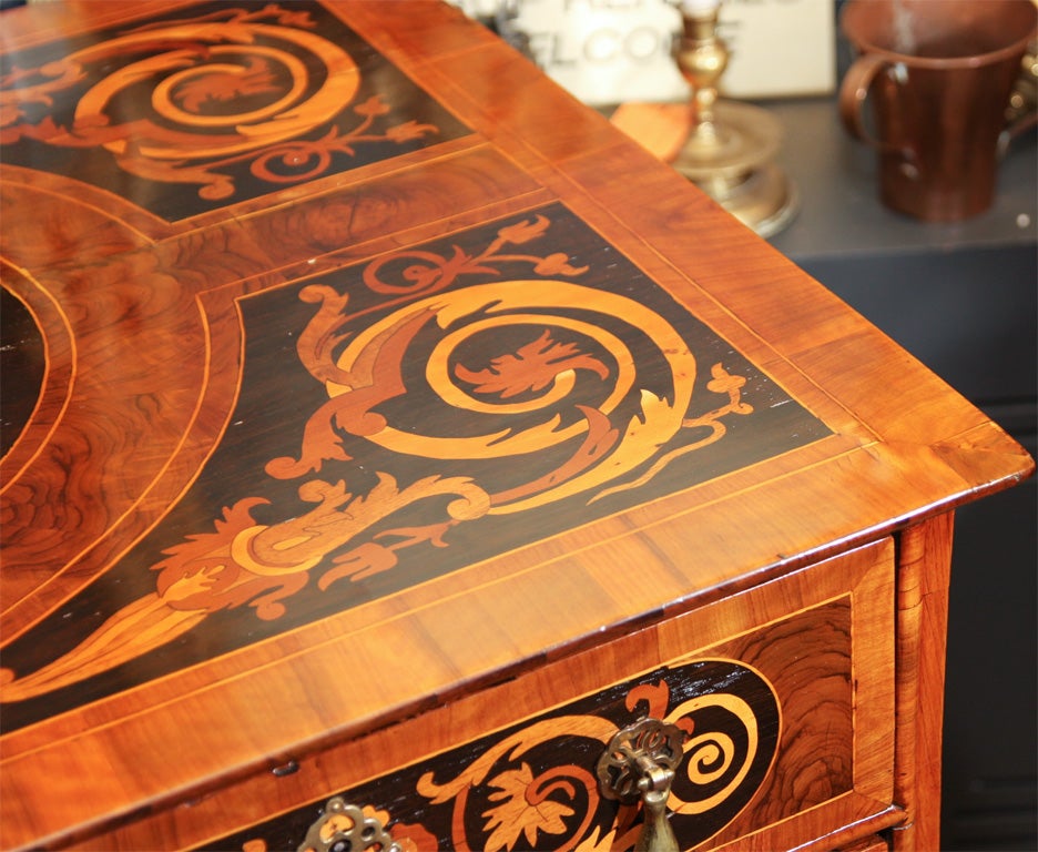 Rare William and Mary Marquetry Chest 2