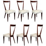 Set of 6 Gio Ponti Dining Chairs