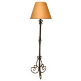 Antique Iron Standing Floor Lamp