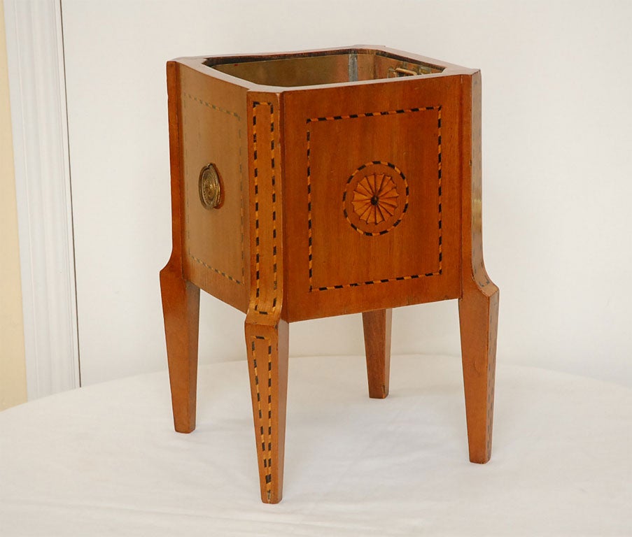 Neo-Classic Style Waste-Basket or Wine Caddy (GMD#2245)