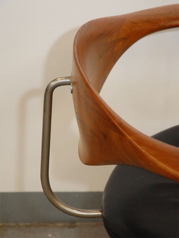 Hans Wegner Swivel Chair by Johannes Hansen 2