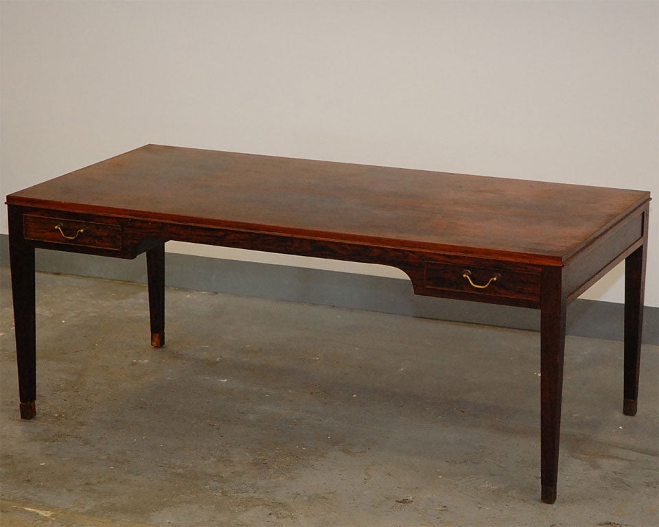 Frits Henningsen rosewood 4-drawer coffee table