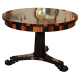 Coromandel  Ebony Center or Dining Table