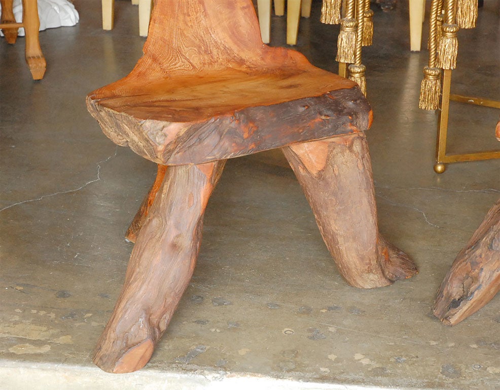 20th Century Log Chairs