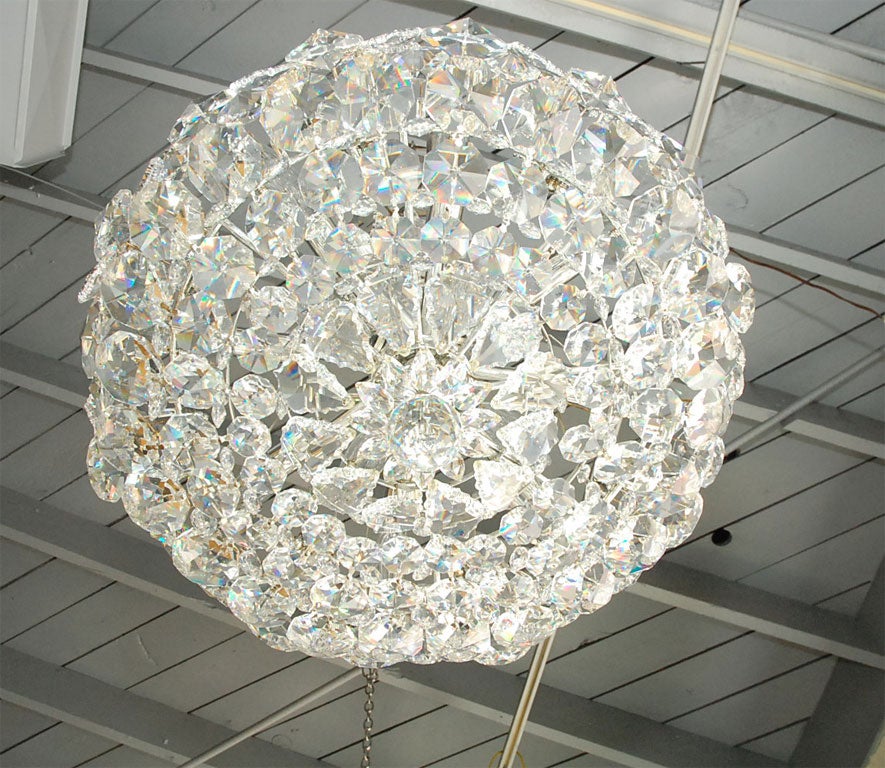 Schonbek  Crystal Chandelier 2