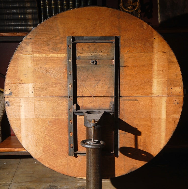 Tilt -top Industrial Table For Sale 1