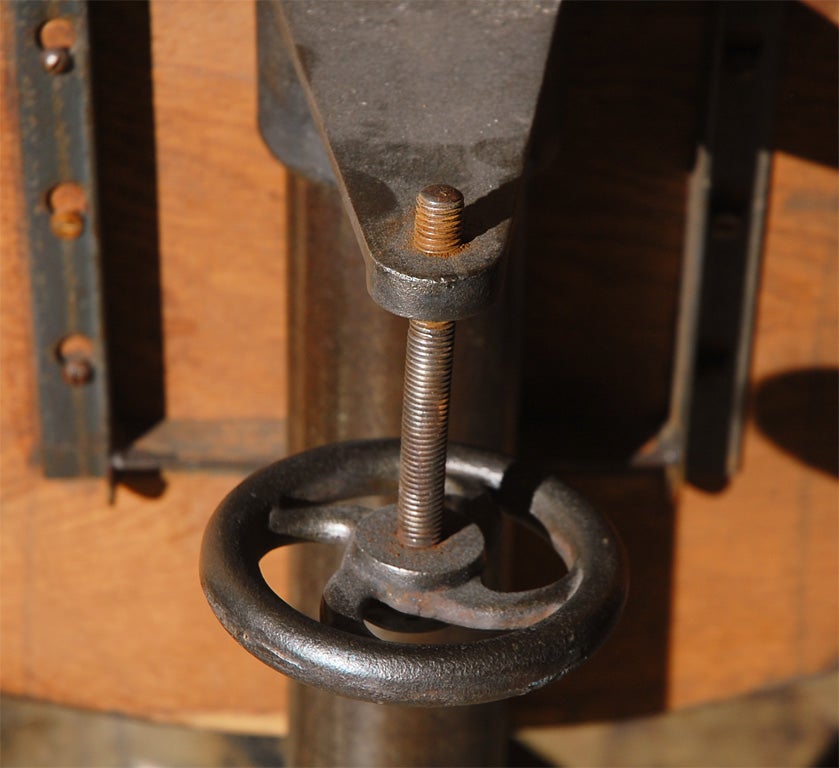Tilt -top Industrial Table For Sale 2