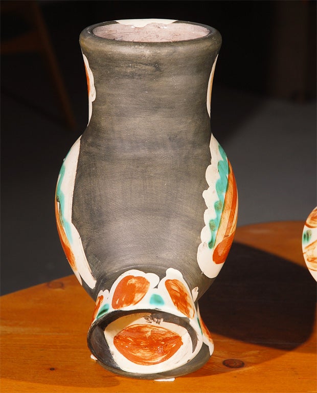 20th Century Pair of Picasso Ceramic Owls HR542