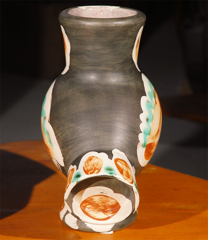 Pair of Picasso Ceramic Owls HR542 3