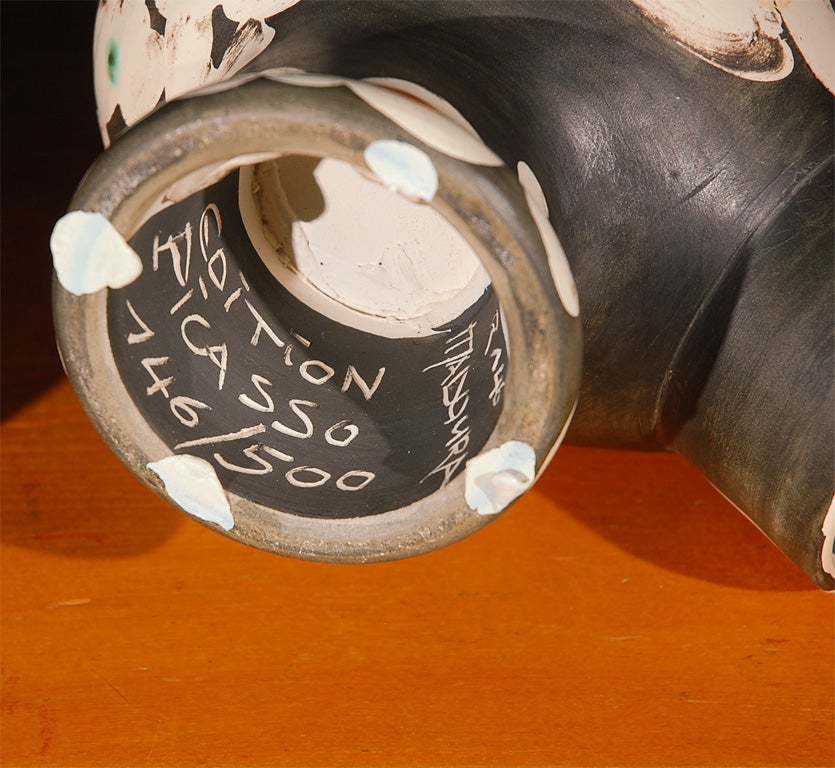 Pair of Picasso Ceramic Owls HR542 5