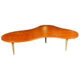 Robsjohn-Gibbings Asymmetrical Coffee Table by Widdicomb