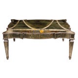 Curved Mirror Cocktail Table