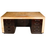 Paul Frankl Cork Desk by Johnson Furniture