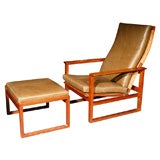 Borge Morgensen Lounge Chair and Ottoman