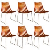 Set of 6 Hove Mobler Vintage Rosewood Dining Chairs