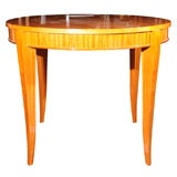 FRENCH ART DECO CENTER/GAME TABLE